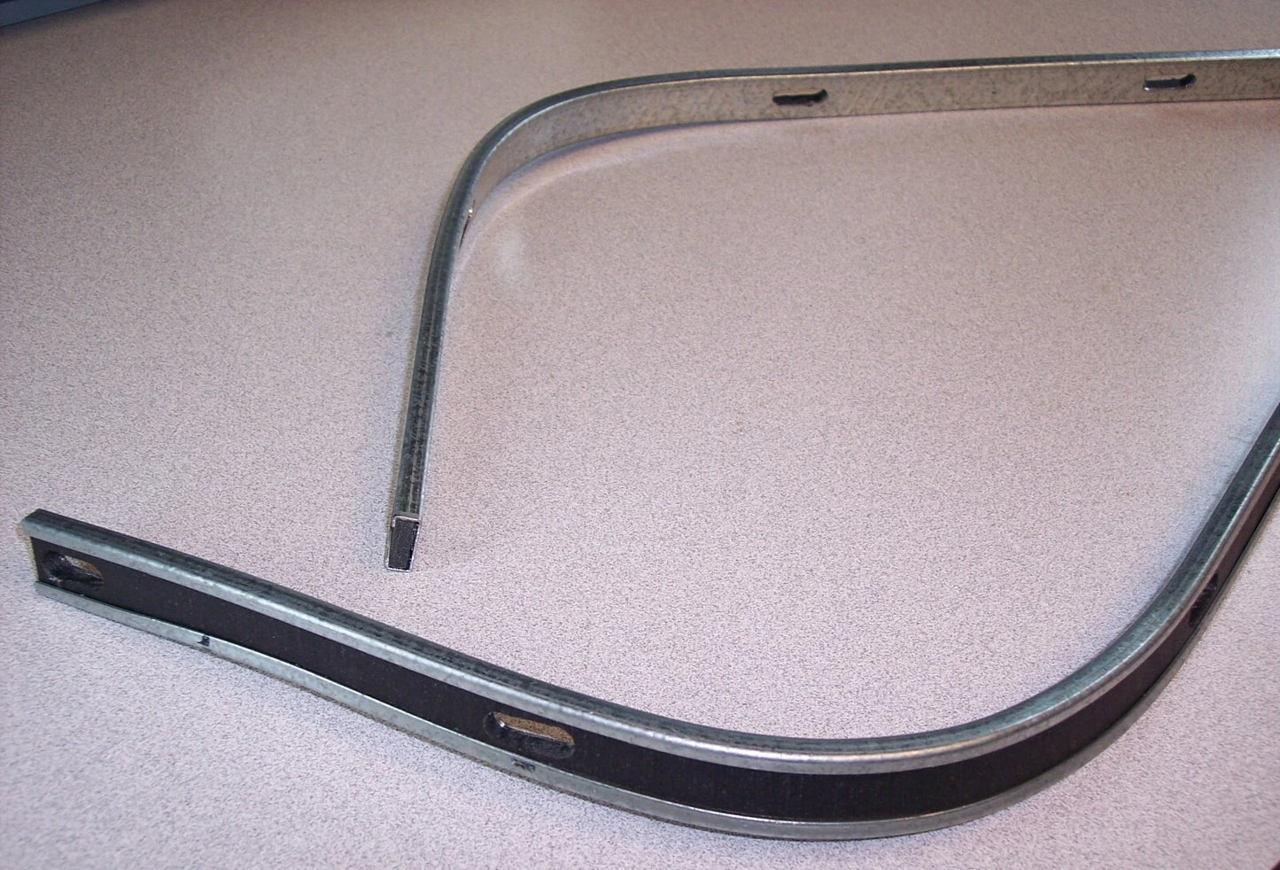 1969-1970 Mustang & Cougar convertible top rear tacking rail strip