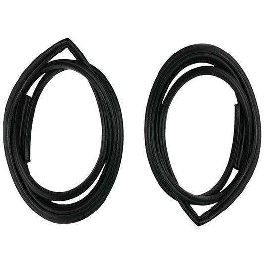 1967-1972 Chevrolet C10 C20 C30 K10 K20 pickup truck push on style door seals pr