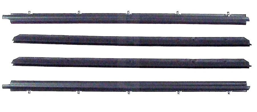 1982-1994 Chevrolet S10 & S10 Blazer GMC S15 Jimmy window sweep seals, 4 pieces