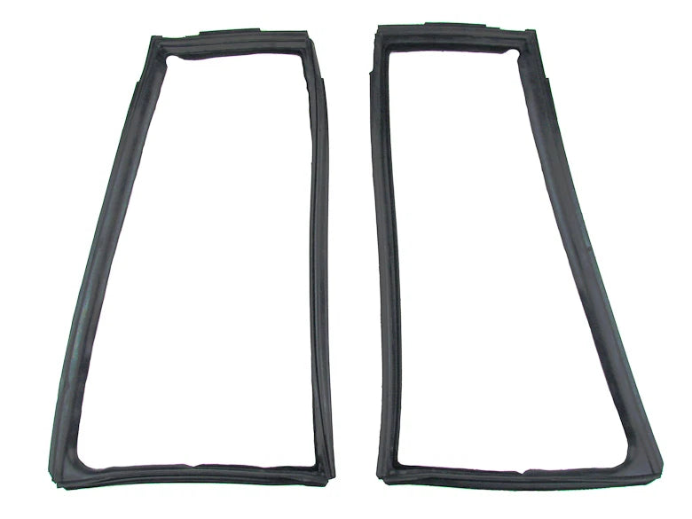 1963-1974 Toyota FJ Land Cruiser new door vent window weatherstrip seals, pair