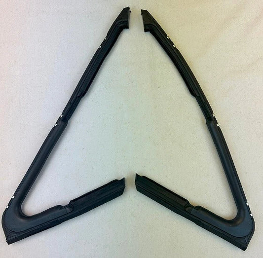 1965-1966 Ford Mustang vent window seal weatherstrip seals, pair