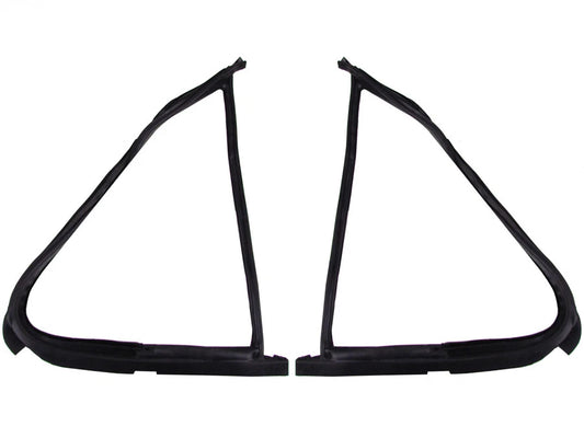 1987-1991 Ford Bronco, F150, F250 & F350 vent window weatherstrip seals, pair