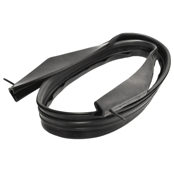 1980-1996 Ford Bronco rear tailgate upper window run channel weatherstrip, seal