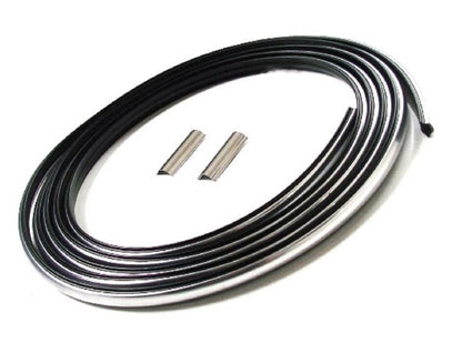 1977-1998 Ford F100 F150 F250 F350 rear window gasket seal chrome lock strip