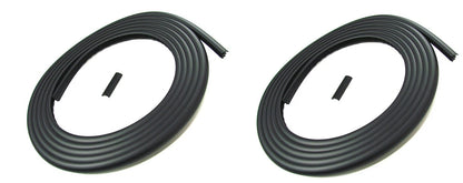 1987-1995 Jeep Wrangler YJ hardtop rear side window molding trim, repair kit, pr