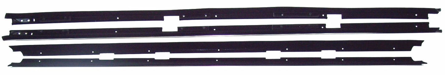 1978-1987 Chevrolet El Camino belt line molding, window sweep seals, 4 pieces