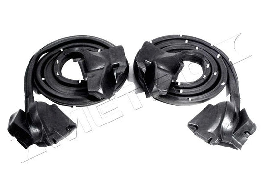 1980-1985 Cadillac Seville 4 door new front door weatherstrip seals, pair