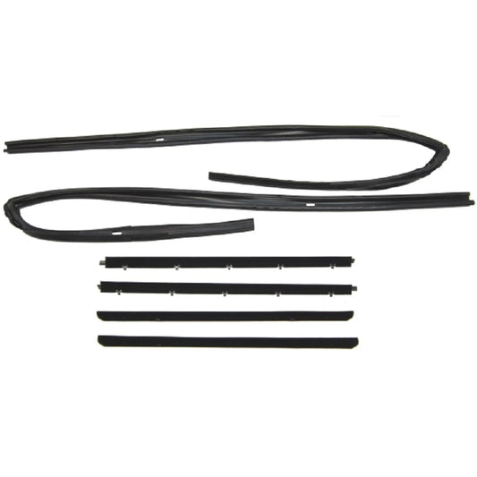 1982-1994 Chevrolet S10 & S10 Blazer GMC S15 Jimmy window sweep seals & channels