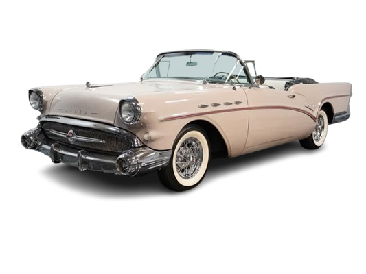 1957-58 66C CENTURY & 46C SPECIAL Convertible Vinyl Top, Vinyl Window & Pads